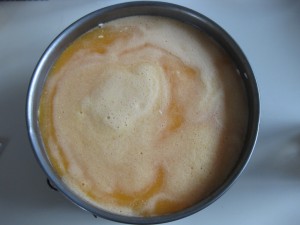 17 Pfirsich-Melba-Torte - Vierte Schicht Multivitaminsaft