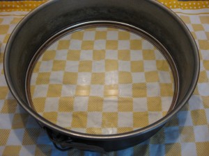 9 Pfirsich-Melba-Torte - Kuchenform